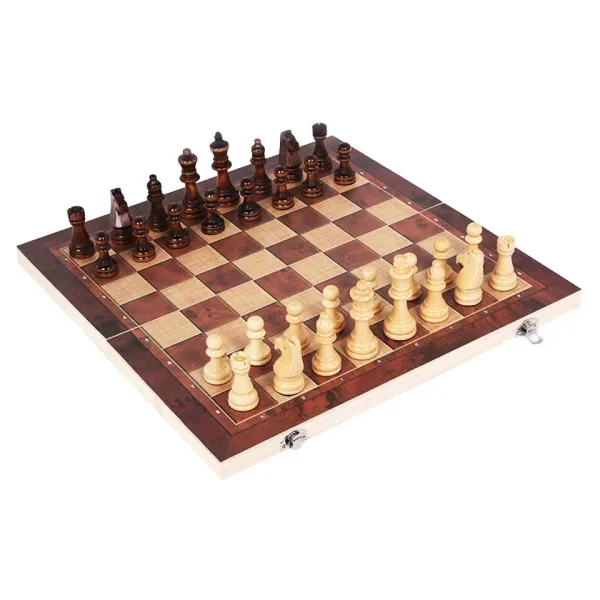 jeu d echecs en bois
